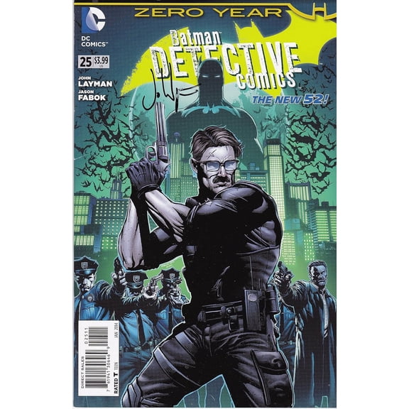 Batman 52 Detective #25 Signed John Layman The New 52