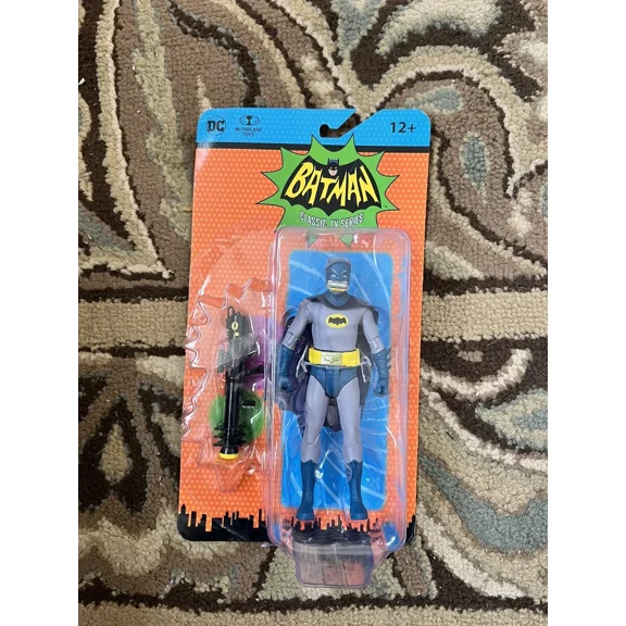 Batman 66 Classic TV Oxygen Mask Batman Variant 6" McFarlane Figure Adam West