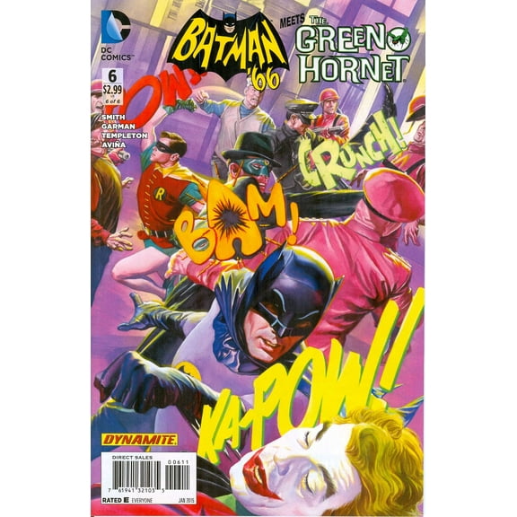 Batman '66 Meets the Green Hornet #6 VF ; DC Comic Book
