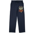 thumbnail image 1 of Batman 66 TV Show Main Hero Classic Art Men's Navy Sleep Pajama Pants, 1 of 7