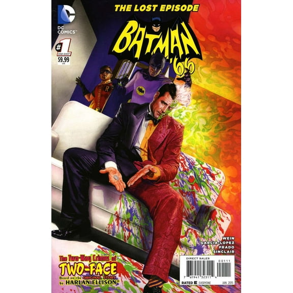 Batman '66 The Lost Episode #1 VF ; DC Comic Book