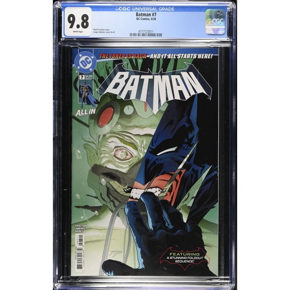 Batman #7 - CGC 9.8 Comic Book