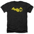 thumbnail image 1 of Batman - 75 Logo 2 - Heather Short Sleeve Shirt - Medium, 1 of 2