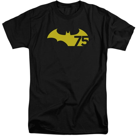 Batman - 75 Logo 2 - Tall Fit Short Sleeve Shirt - XX-Large