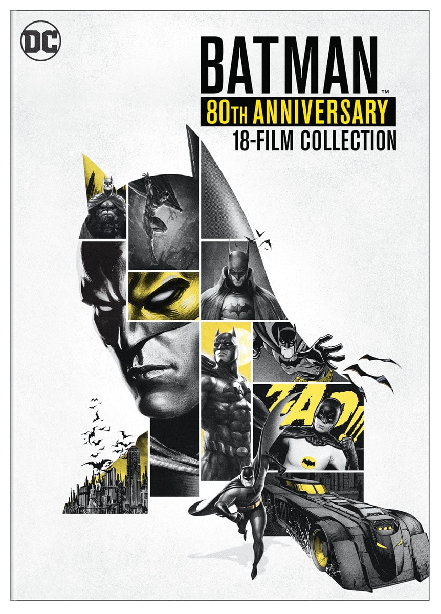 Batman: 80th Anniversary 18-Film Collection DVD - 
