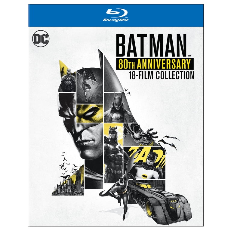 Batman 80th Anniversary Animated 18-film Collection (Box Set) Blu