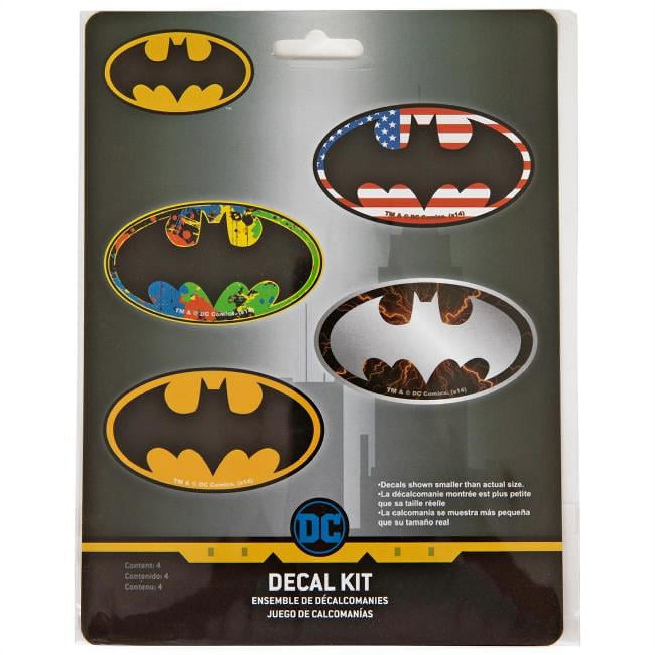 Metal sticker for car emblem batman and superman design silver: Buy Online  at Best Price in UAE 