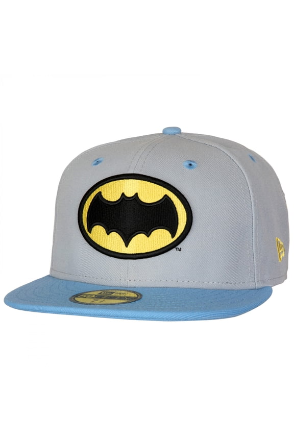 Adam West Logo New Era 59Fifty Fitted Flat Bill Hat-7 5/8 Fitted