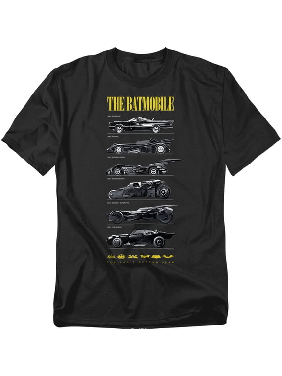 85Th Anniversary T-Shirt 85Th Anniversary Batmobile On Dark Unisex Graphic Tee for Men & Women