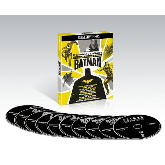 Batman 85th Anniversary Collection [4K UHD] [Blu-ray] [Region Free]