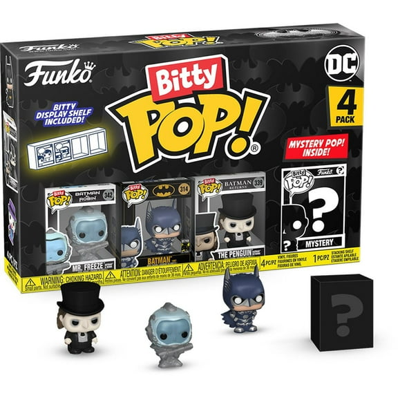 Batman 85th Anniversary Mr. Freeze Bitty Pop! 4-Pack