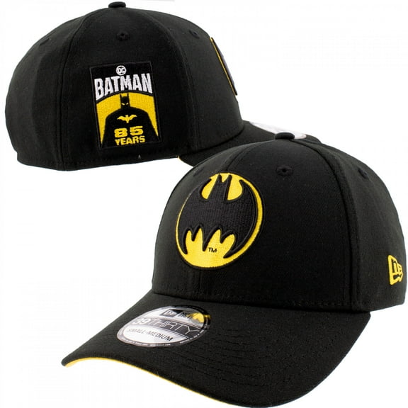 Batman 85th Anniversary New Era 39Thirty Fitted Hat-Small/Medium