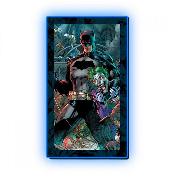 Batman 875770 Batman & The Joker LED Mini Poster Mountable Wall Light