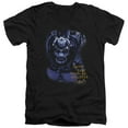 thumbnail image 1 of Batman Aa Arkham Bane S/S Adult V-Neck T-Shirt Black, 1 of 1