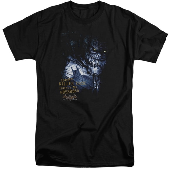 Batman Aa - Arkham Killer Croc - Tall Fit Short Sleeve Shirt - X-Large