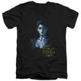 thumbnail image 1 of Batman Aa Arkham Poison Ivy S/S Adult V-Neck T-Shirt Black, 1 of 1