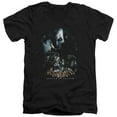 thumbnail image 1 of Batman Aa - Five Against One - Slim Fit V Neck Shirt - X-Large, 1 of 2