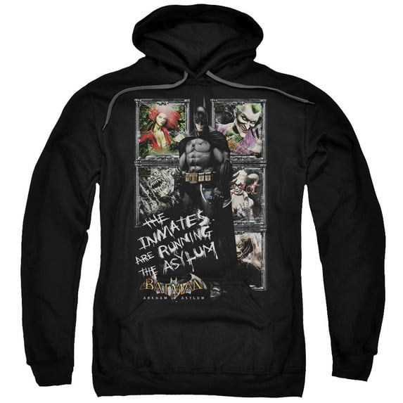 Batman Aa - Running The Asylum - Pull-Over Hoodie - XX-Large