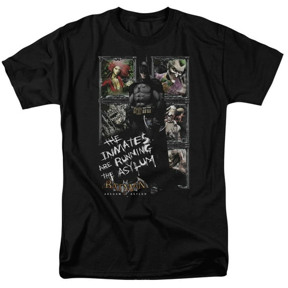 Batman Aa - Running The Asylum - Short Sleeve Shirt - XXX-Large