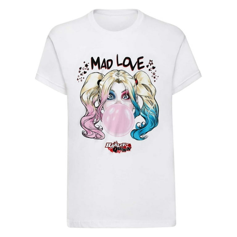 Batman Harley Quinn Mad Love T-Shirt DC Adult Batman Harley Quinn Mad Love T-Shirt DC Adult