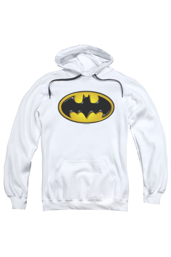 Batman - Airbrush Bat Symbol - Pull-Over Hoodie - X-Large