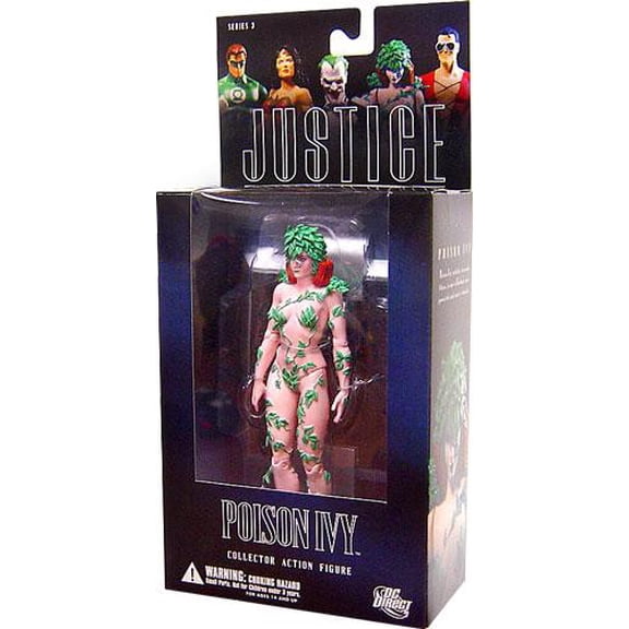 Batman Alex Ross Justice League Series 3 Poison Ivy Action Figure