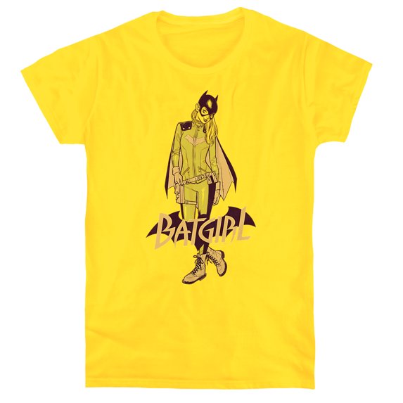 Batman All New Batgirl Women's T Shirt, Yellow, Small