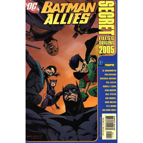 Batman Allies Secret Files and Origins #1 VF ; DC Comic Book