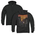 thumbnail image 1 of Batman Always On Call (Back Print) Adult Zipper Hoodie Sweatshirt Black, 1 of 3