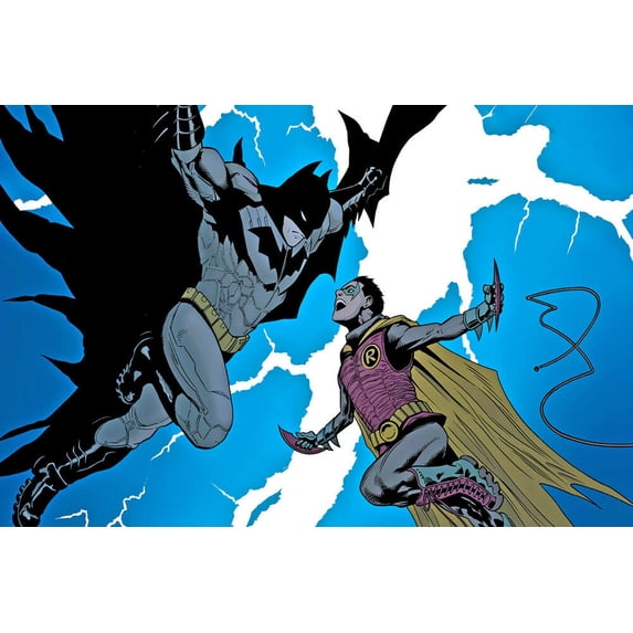 Batman And Robin - Canvas OR Print Wall Art