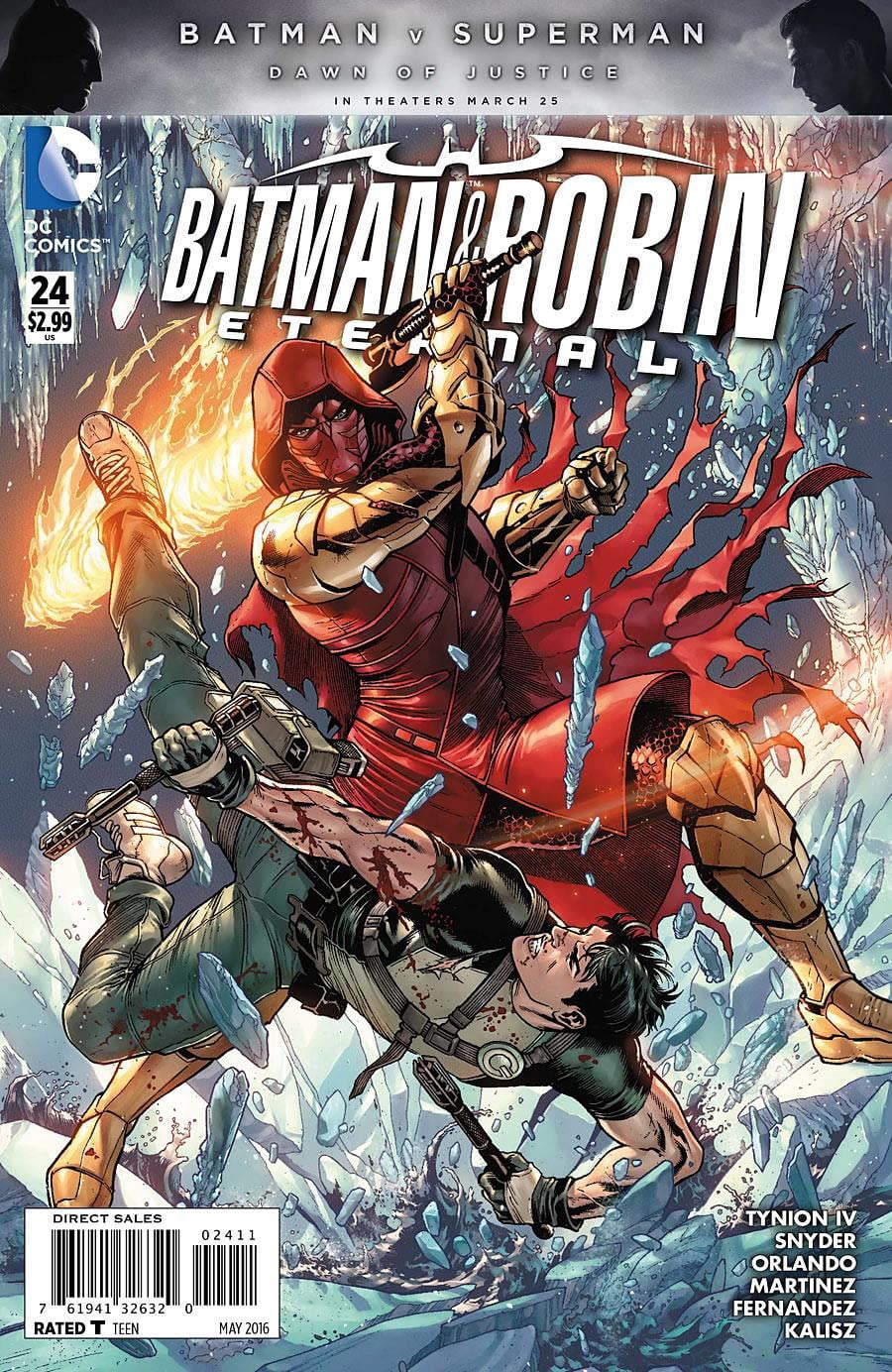 Cover of Batman and Robin Eternal #24