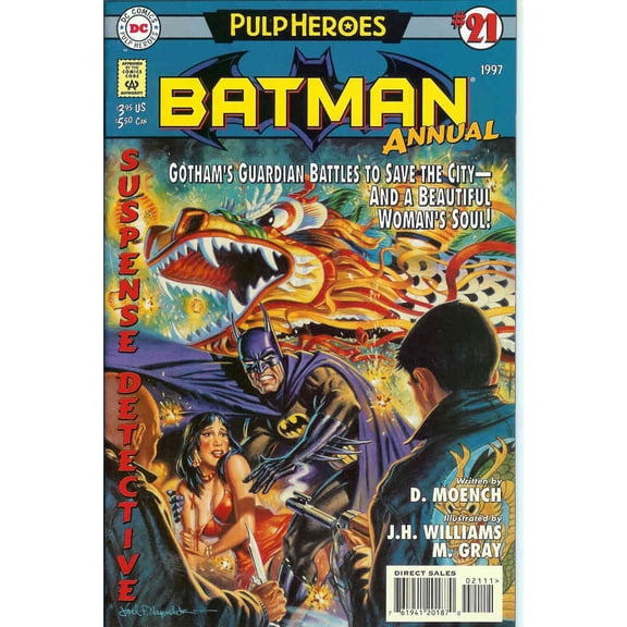 Batman Annual #21 VF ; DC Comic Book