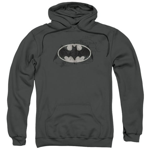 Batman - Arcane Bat Logo - Pull-Over Hoodie - X-Large