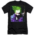 thumbnail image 1 of Batman & Arkham Asylum Joker-HBO Short Sleeve Adult 30-1 T-Shirt, Black - Medium, 1 of 1