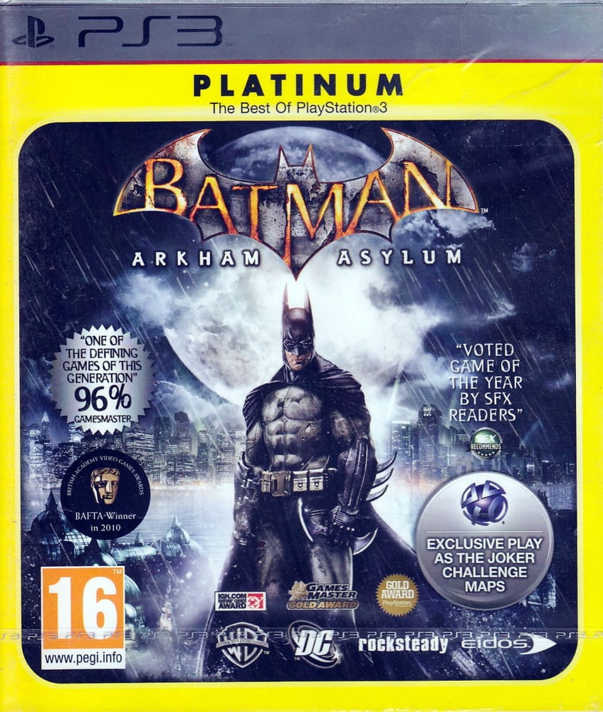 Batman Arkham Asylum Game of the Year Edition Ps3 (USADO