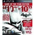 thumbnail image 1 of Batman: Arkham City GOTY, WHV Games, PlayStation 3, 883929240708, 1 of 3