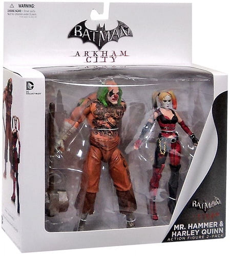 Batman Arkham City Mr. Hammer & Harley Quinn Action Figure 2 Batman Arkham City Mr. Hammer & Harley Quinn Action Figure 2