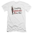 thumbnail image 1 of Batman Arkham City Somebody Loves Me Premium Canvas T-Shirt Adult Slim Fit 30/1-White, 1 of 1
