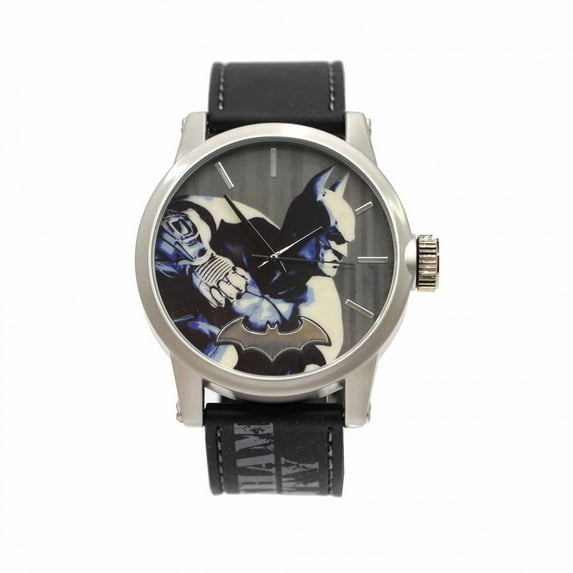 Batman Arkham City Watch with Rubber Straps