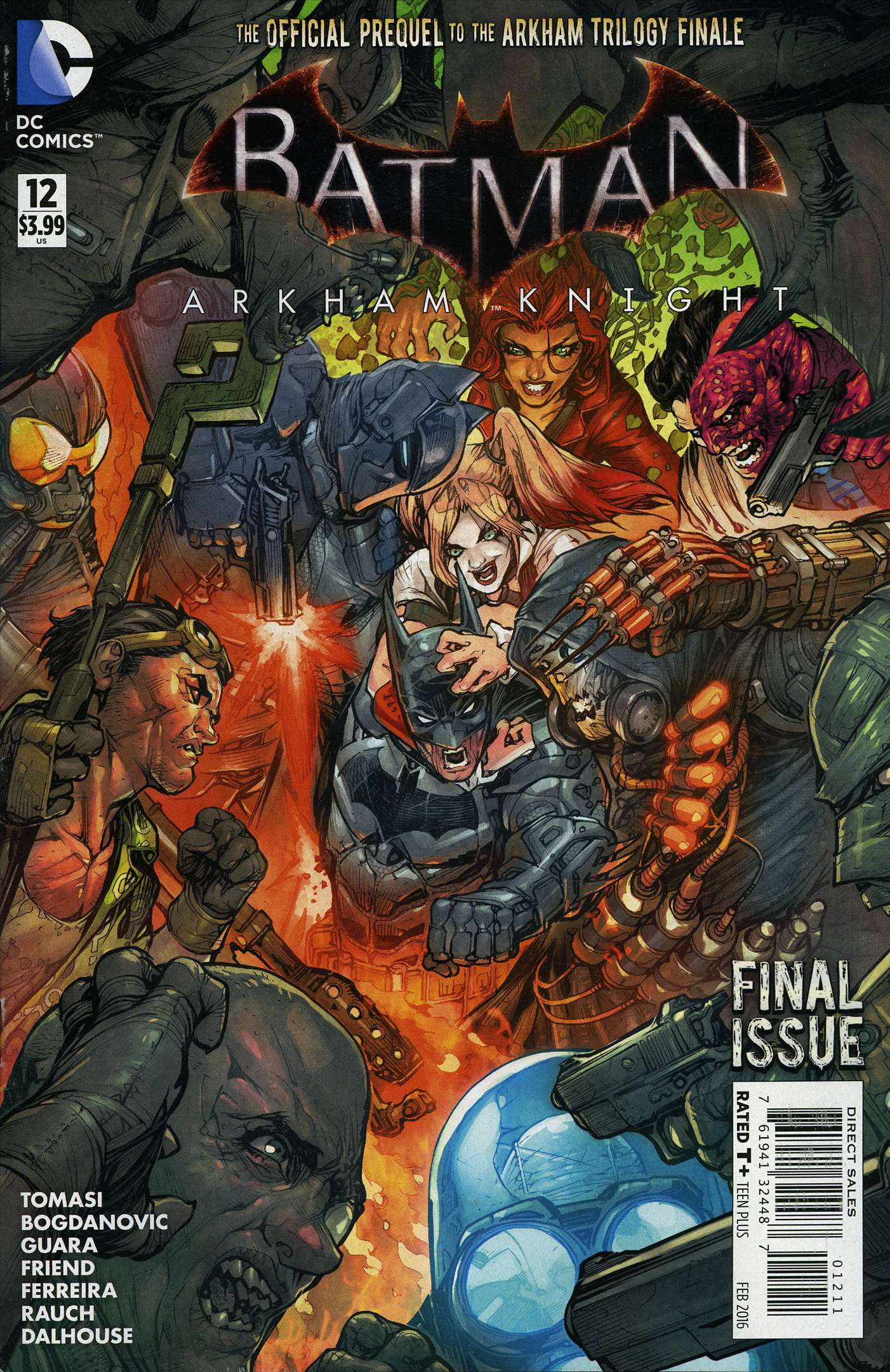 Batman: Arkham Knight #12 VF ; DC Comic Book