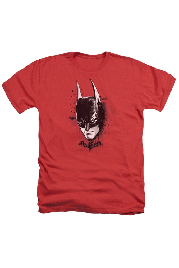 Arkham Knight - Ak Head - Heather Short Sleeve Shirt - XX-Large