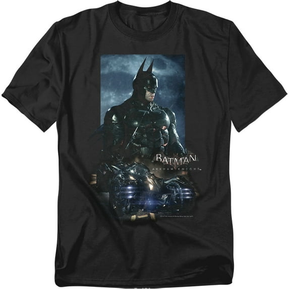 Batman Arkham Knight T-Shirt Batmobile Unisex Graphic Tee For Men & Women