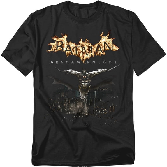 Batman Arkham Knight T-Shirt City Watch Unisex Graphic Tee For Men & Women