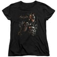thumbnail image 1 of Batman Arkham Knight Dark Knight S/S Women's T-Shirt Black, 1 of 1