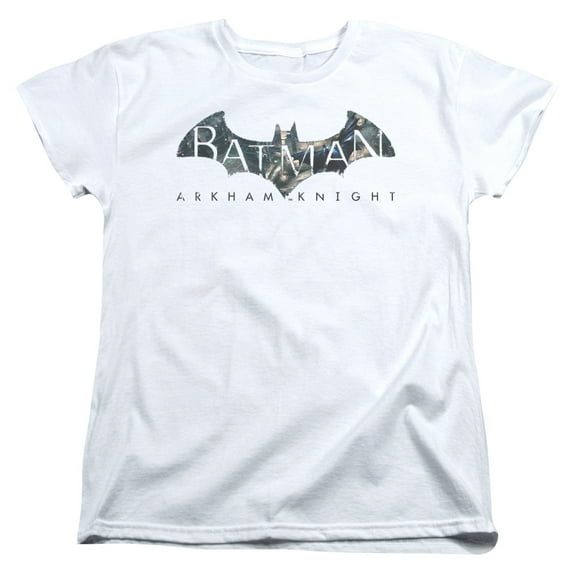 Batman Arkham Knight - Descending Logo - Women's Short Sleeve Shirt - X-Large
