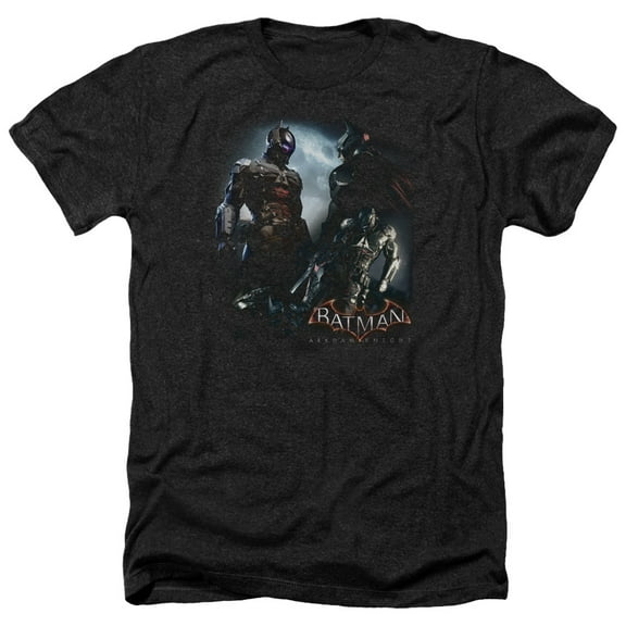 Batman Arkham Knight - Face Off - Heather Short Sleeve Shirt - X-Large