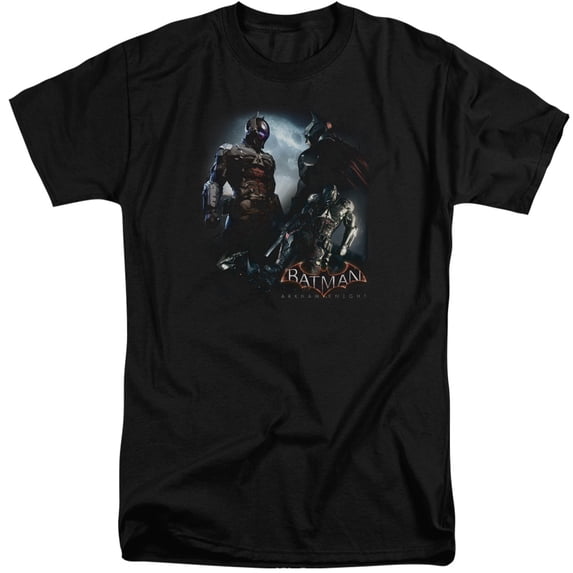 Batman Arkham Knight - Face Off - Tall Fit Short Sleeve Shirt - X-Large