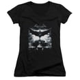 thumbnail image 1 of Batman Arkham Knight Forward Force Junior Women's T-Shirt V-Neck Black, 1 of 1