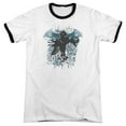 thumbnail image 1 of Batman Arkham Knight I Know Adult Ringer White Black, 1 of 1