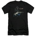 thumbnail image 1 of Batman Arkham Knight Knight Rider S/S Adult 30/1 T-Shirt Black, 1 of 1